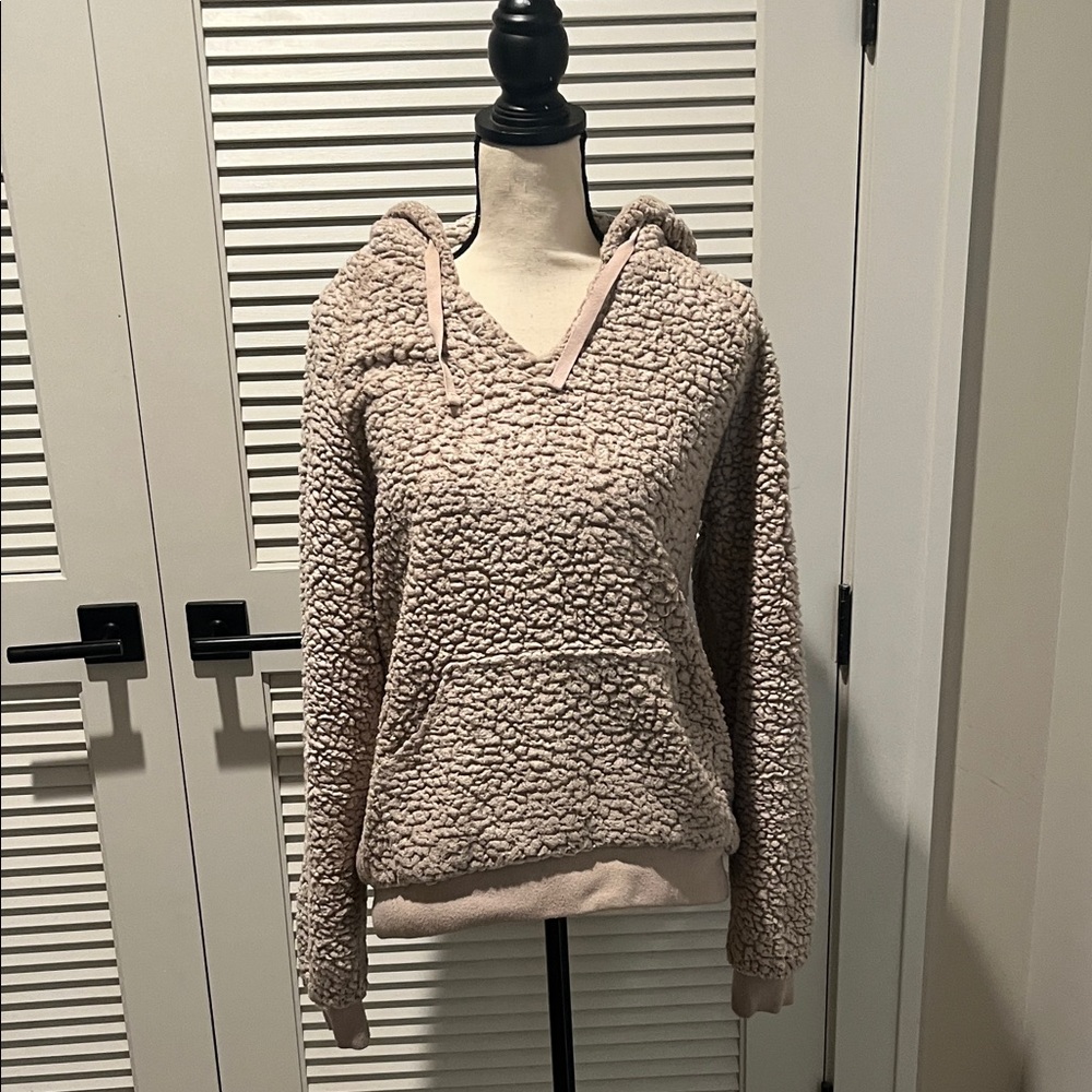 Altar'd State Plush Beige Hoodie